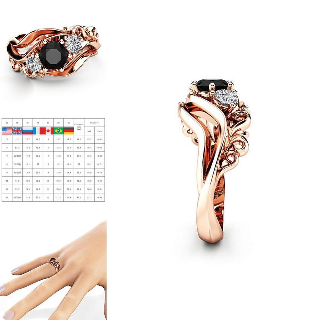 Роскошное кольцо, обручальное кольцо, кольцо обещания с вневременным волнообразным дизайном и латунью премиального качества