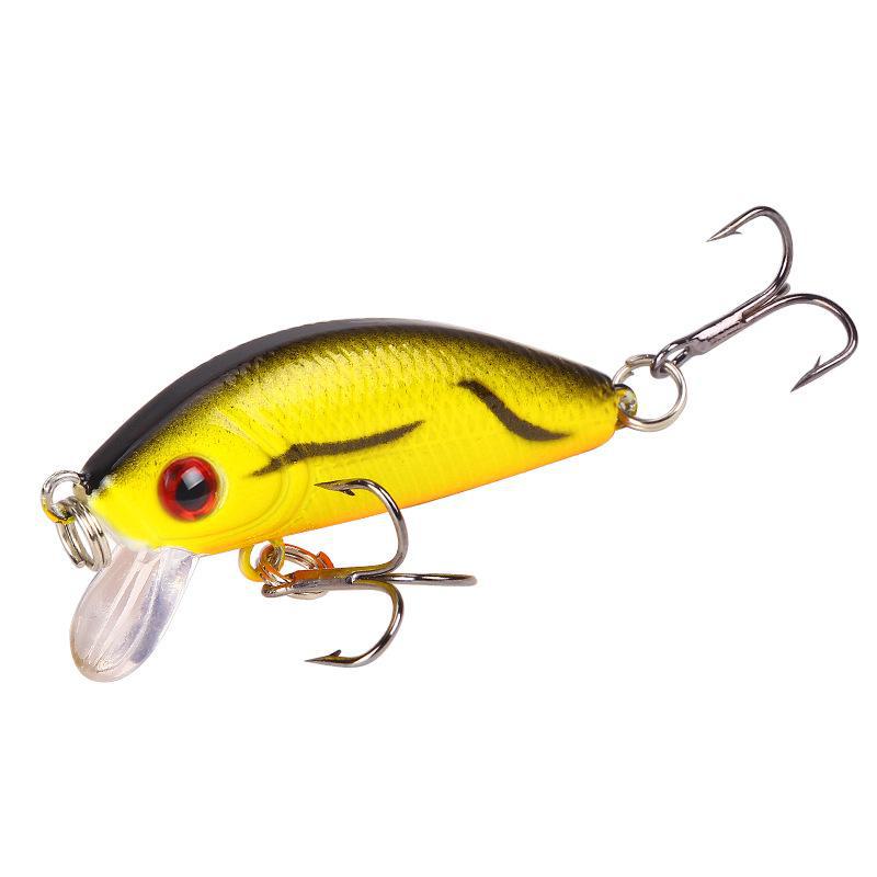 5cm/4.2g Minnow Rock Simulation Hard Bait - Ideal for Sea and Freshwater Fishing.