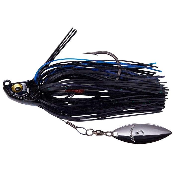 Megabass Uoze Swimmer Lure (1/4oz) Black Blue