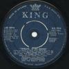 7-дюймовая пластинка LARRY CUNNINGHAM & THE MIGHTY AVONS - Tribute To Jim Reeves KG1016 King Records 1964 UK Folk Б/У