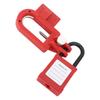 Miniature Circuit Breaker Lock Plastic Casing U Type Circuit Breaker Lockout Device with 2 Keys