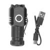 Мини светодиодный фонарик 5 режимов USB перезаряжаемый портативный супер яркий фонарь для дома и улицы