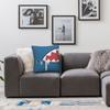 Gawr Gura Shark Mouth Square Pillowcase Cushion Cover Pillow Case Throw Pillow Cover For Home Sofa Living Room