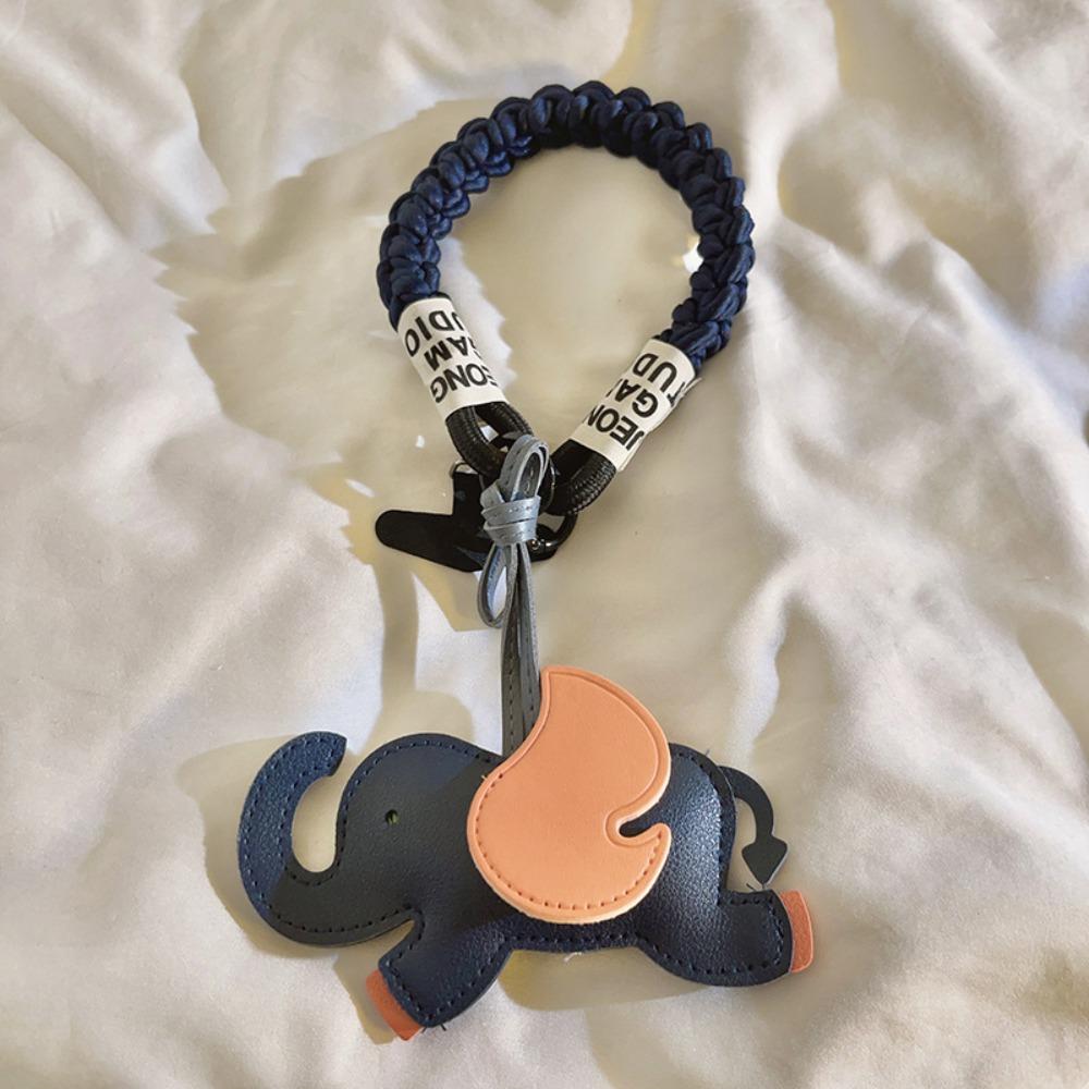 Flying Wings Elephant Keychain Animal Pendant Key Chain Holder Keyring Accessories Bag Decoration