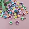 Ювелирные изделия своими руками 100 шт. бабочка шар ручной работы буква цветок бисер акриловый материал ожерелье браслет аксессуары