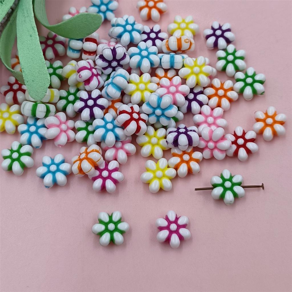 Ювелирные изделия своими руками 100 шт. бабочка шар ручной работы буква цветок бисер акриловый материал ожерелье браслет аксессуары