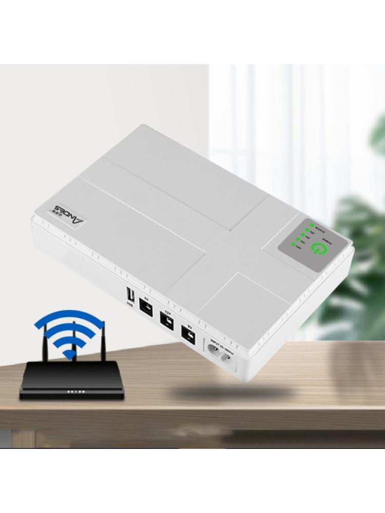 10400mAh i Портативный ИБП 5V/9V/12V Источник бесперебойного питания для WiFi-маршрутизатора Большая емкость Резервного питания Адаптер