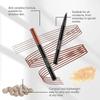 Eelhope Four-Claw Eyebrow Pencil, Wild Eyebrow Shaping, Easy To Use, Smudge-Proof, Naturally Sculpted Eyebrows