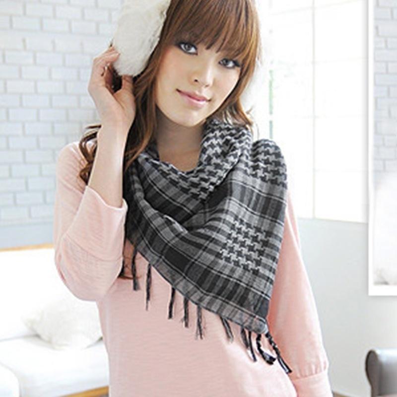 Осенний тёплый шарф