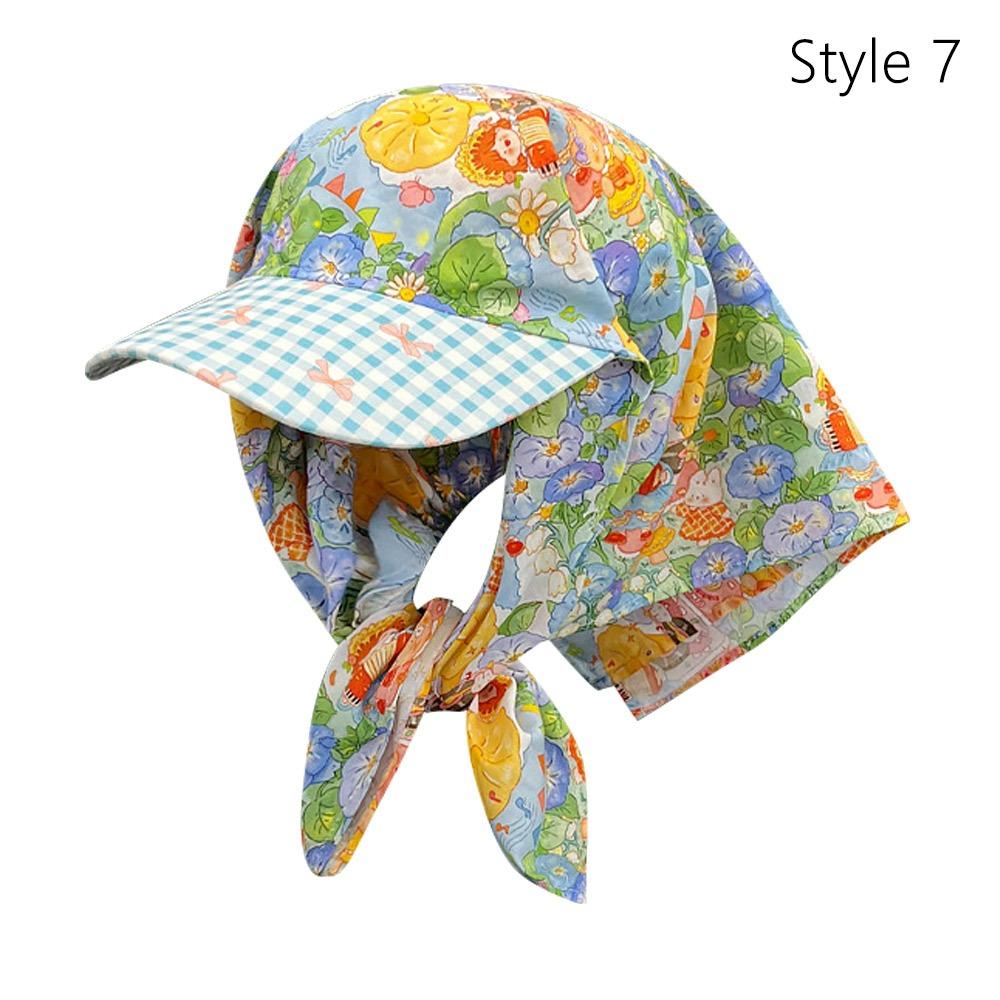 Sweet Loli Headscarf Hat French Retro Baseball Cap Fashion Peaked Cap Outdoor Seaside Vacation