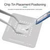 ST-20 Precision Tweezers Curved Tips Chip Tin Placement Positioning for Mobile Phone Circuit Board Repair Tools