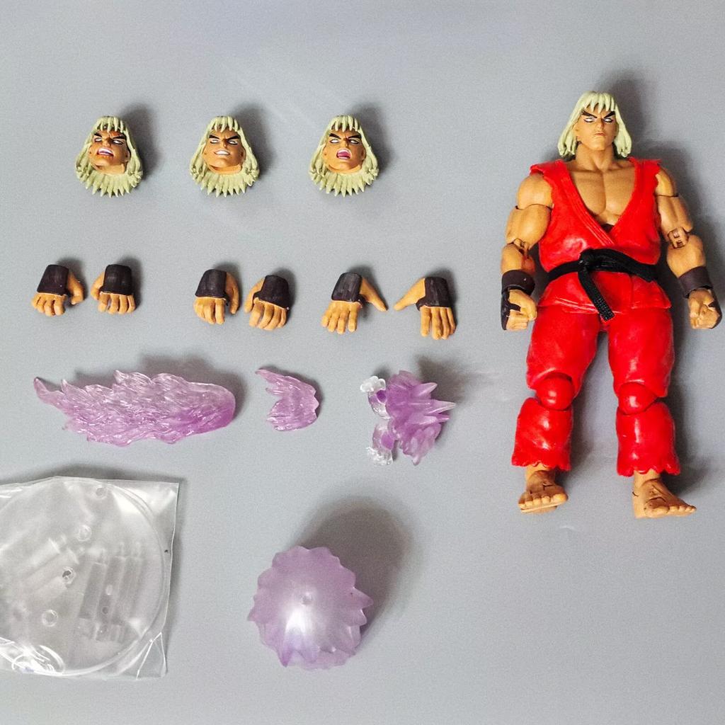 Боксер Street Fighter St Sangilf, Кен Кен Гули, Лонг Ву Лэй Ань, Ван Ма, Подвижная Фигурка в Коробке