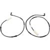 ApplianPar Front And Rear Brake Pad Wear Sensor Set For BMW 325I 328I 330I 335I 128I 135I M3 E81 E87 E82 E88 E90 E91 E92 E93