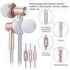 IBRAIN FC33-E Radiation Free Air Tube Headphones Aluminum Metal Earbuds with Mic and Volume Control