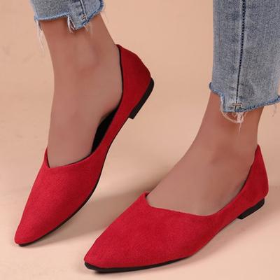 Модные Легкие Туфли-лодочки с Острым Носком, Модные Балетки для Женщин, 2024 Новый Летний Тренд, Дышащие, Повседневные Лоферы Слипоны для Женщин