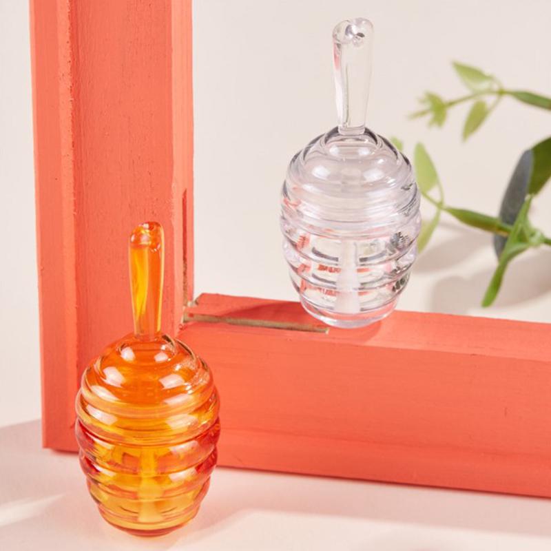 9 мл Honeycomb Lip Gloss Tube Прозрачный янтарный пластиковый контейнер для блеска для губ Бутылка