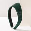 Ultra Sparkly Diamond Crown Headband Retro Baroque Sparkly Hair Hoop  For Women