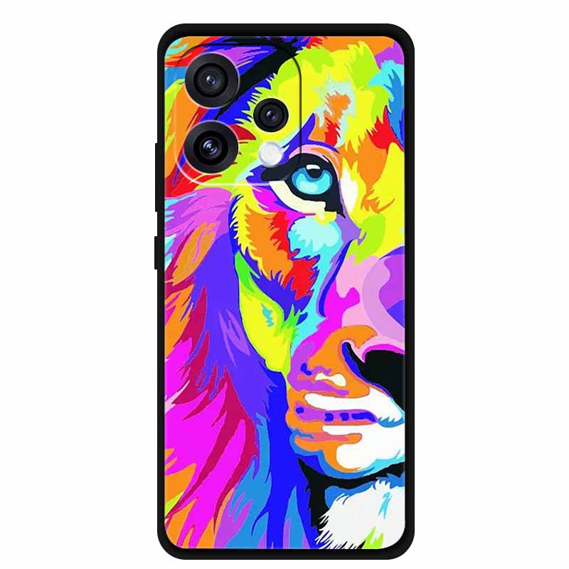 Чехол для Oppo Reno 15c Reno 15 PMD110 Мультяшный Мягкий Силиконовый Защитный Чехол для Телефона на Reno15 Reno15c CPH2825 Роскошный Бампер Coque