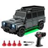 1 64 Мини-радиоуправляемый дрифт-кар 4WD 2.4G Пульт дистанционного управления Настольный гоночный автомобиль Светодиодная подсветка Карманные авто-игрушки для детей Мальчиков Подарок
