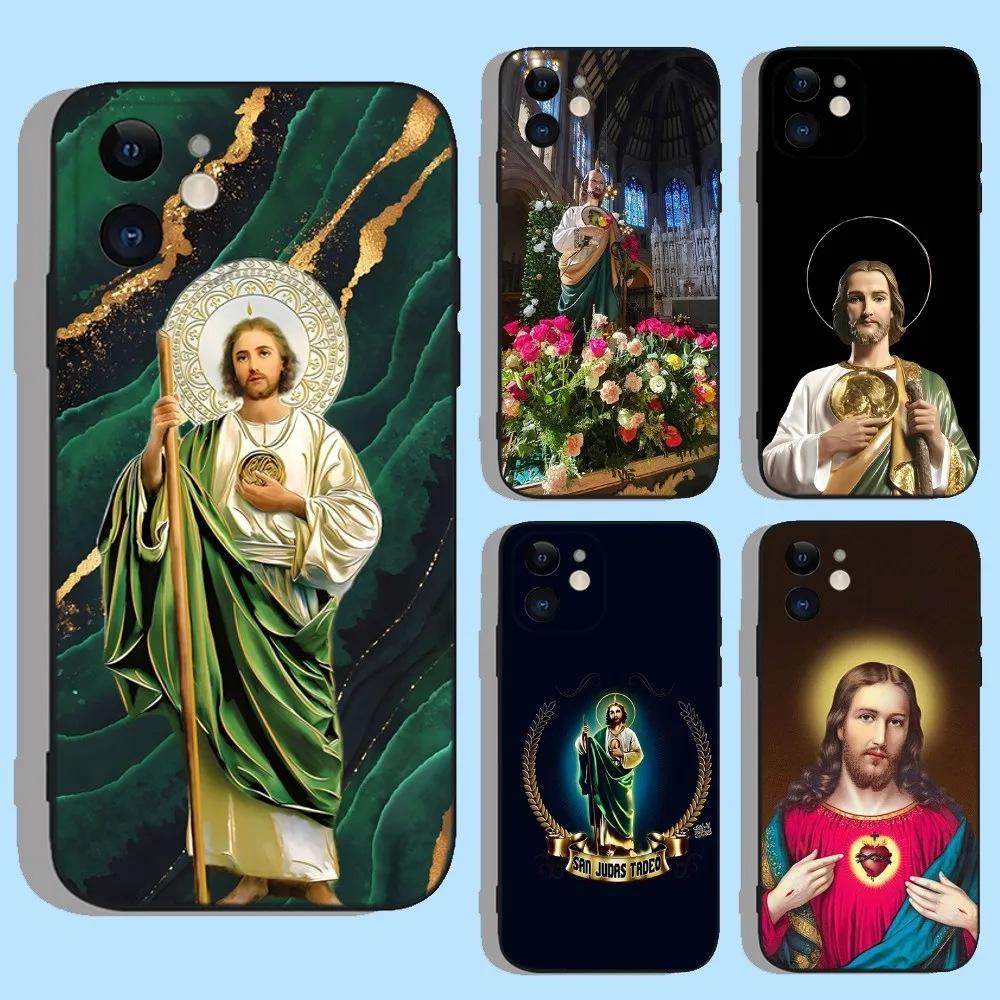 Христианский чехол для телефона Иисус Для iPhone 17 air 16 e 15 14 13 12 11 Pro Max Plus Mini SE 2020 2022 Funda Coque