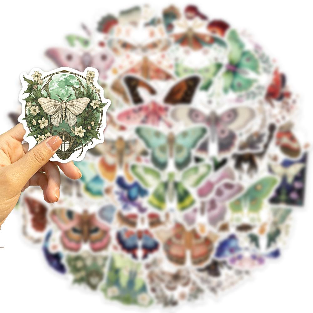 50 Цветных Наклеек Блендер Мотылек Персонализированные Декоративные Гитара Ноутбук Чемодан Сделай Сам Водонепроницаемые Наклейки