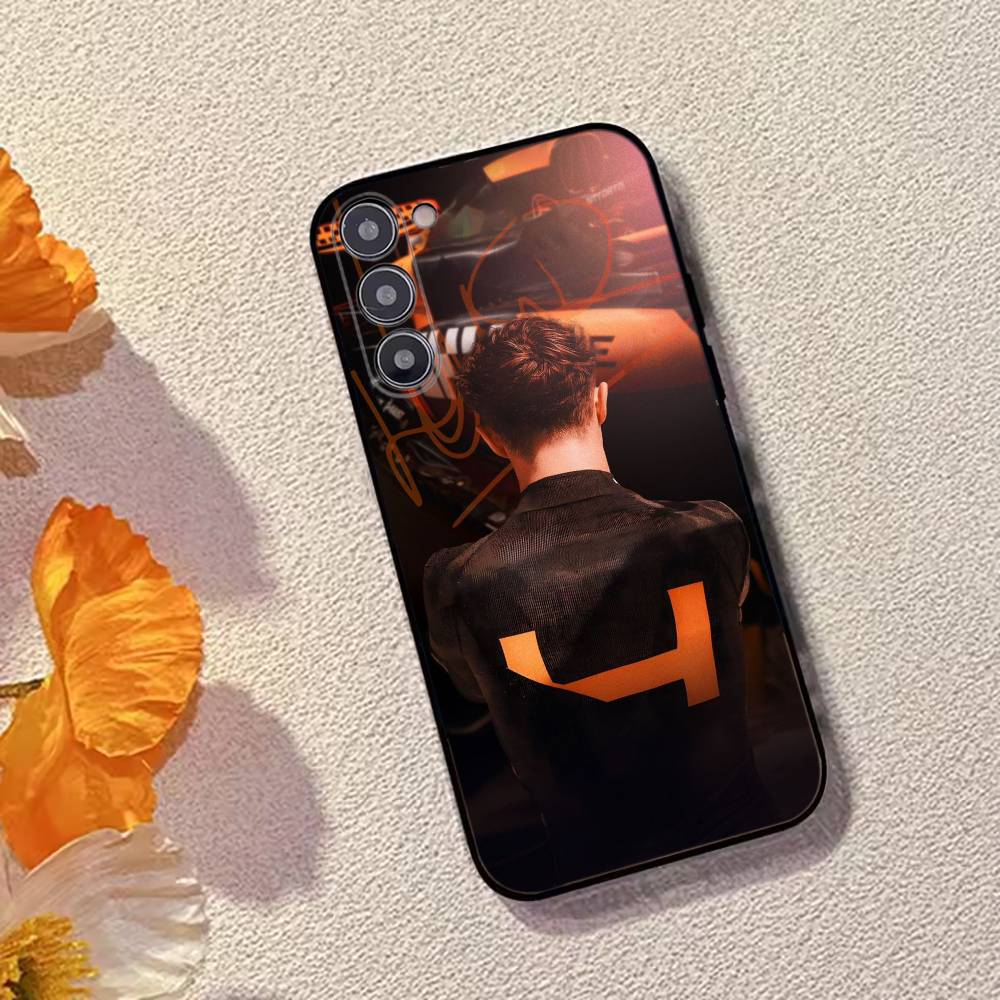 Чехол для телефона Lando N-Norris, силиконовый, мягкий, для Samsung Galaxy A73, A72, A71, A70, A53, A52, A51