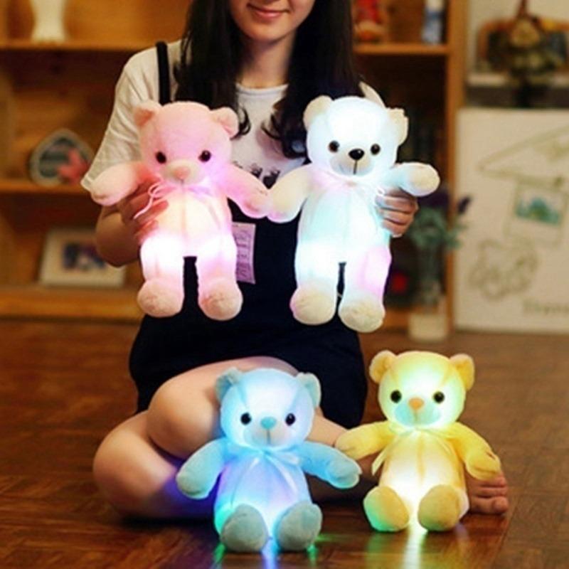 Креативные детские игрушки, плюшевые игрушки Тедди, подарок, плюшевый мишка, красочная мягкая личность, Рождество