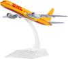 16см B757 Симуляция DHL Airways 1/400 Масштаб Модель самолета из металлического сплава с авиационной подставкой Авиационная модель самолета Украшение для комнаты