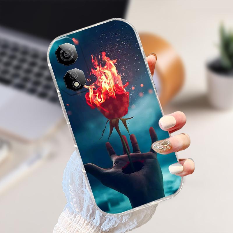 Чехол для ZTE Nubia Neo 2 5G NubiaNeo2 Мультяшное Животное Мягкий Силикон ТПУ Прозрачная Крышка Для Nubia Neo2 Z2352N Прозрачный Чехол Для Телефона