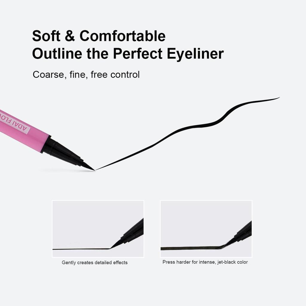 Водостойкая подводка для глаз. Не размазывается, не оставляет следов, цвет стойкий. Купите 2 и получите 1 бесплатно.