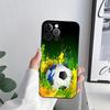 Football Footy Soccer Phone Case for iPhone 11 15 Pro Max Case Coque 14 Plus 13 Pro 12 11 X XS XR 6s 7 8 SE 2020 TPU Soft Cover