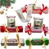 Paper Christmas Money Box Transparent Envelops Christmas Money Holders Cash Gift Pull  Kids Adults