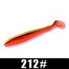 FTK Hedgehog Spikey Shad 90mm 120mm Fishing Soft Lure Sea Cucumber Paddle Grub Worm Silicone Wobbler Cylindrical Baits