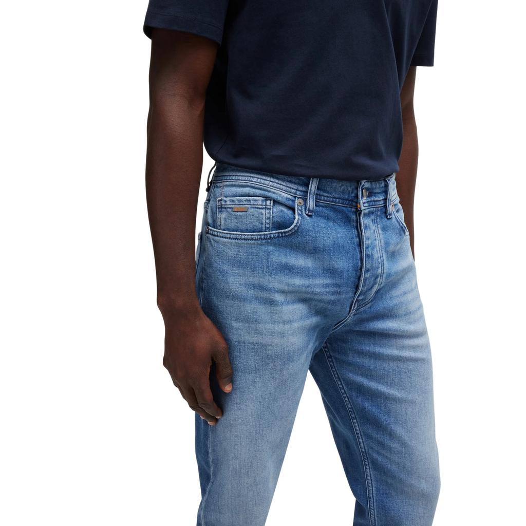 Boss Mens Taber 5 Pockets Straight Leg Jeans