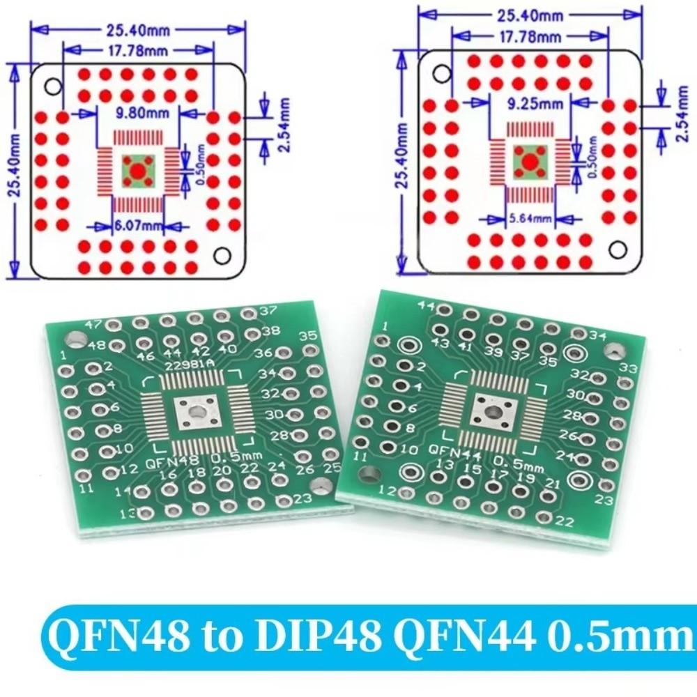 10Pcs Through-Hole Interface Patch Adapter Board Stable Soldering PCB Adapter Board IC Testing