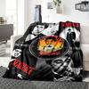 Scarface Movie Poster Collage Flannel Blanket Super Soft Warm Cozy Blanket For Sofa Bed Office Travel Allseason Home Decor Gift