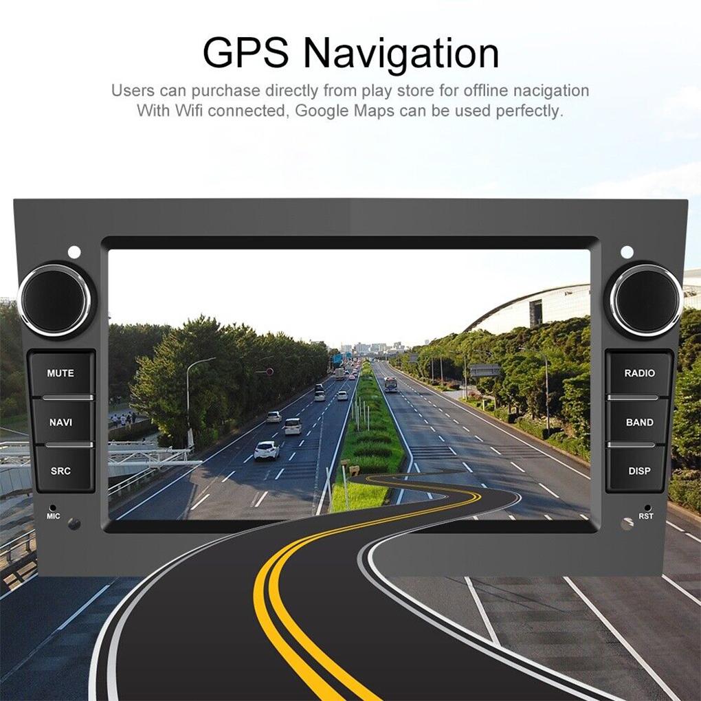 7" Автомагнитола для Vauxhall Opel Astra Corsa для Apple Carplay Car Radio Stereo GPS Android 13 Автомобильный мультимедиа Автомобильный экран