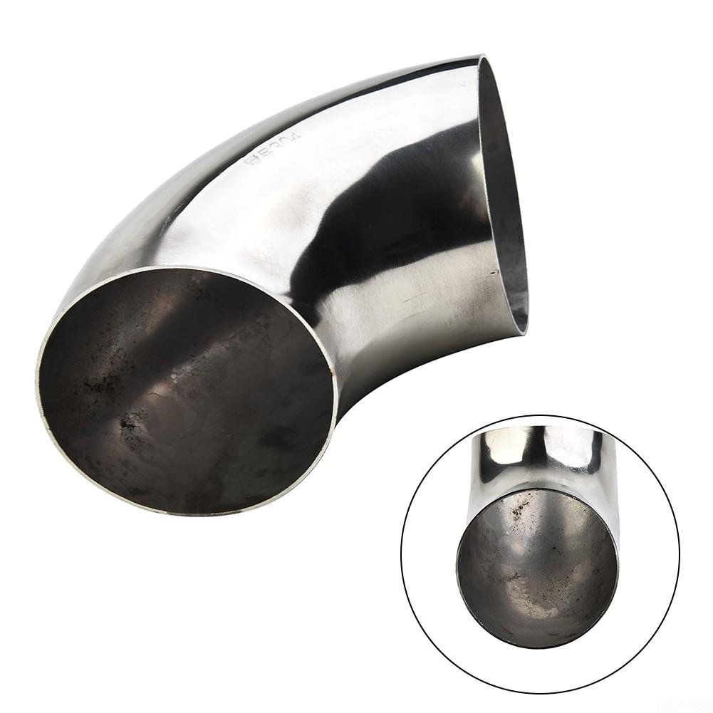Качественный фитинг колена выхлопной трубы из нержавеющей стали 63 мм под углом 90 градусов