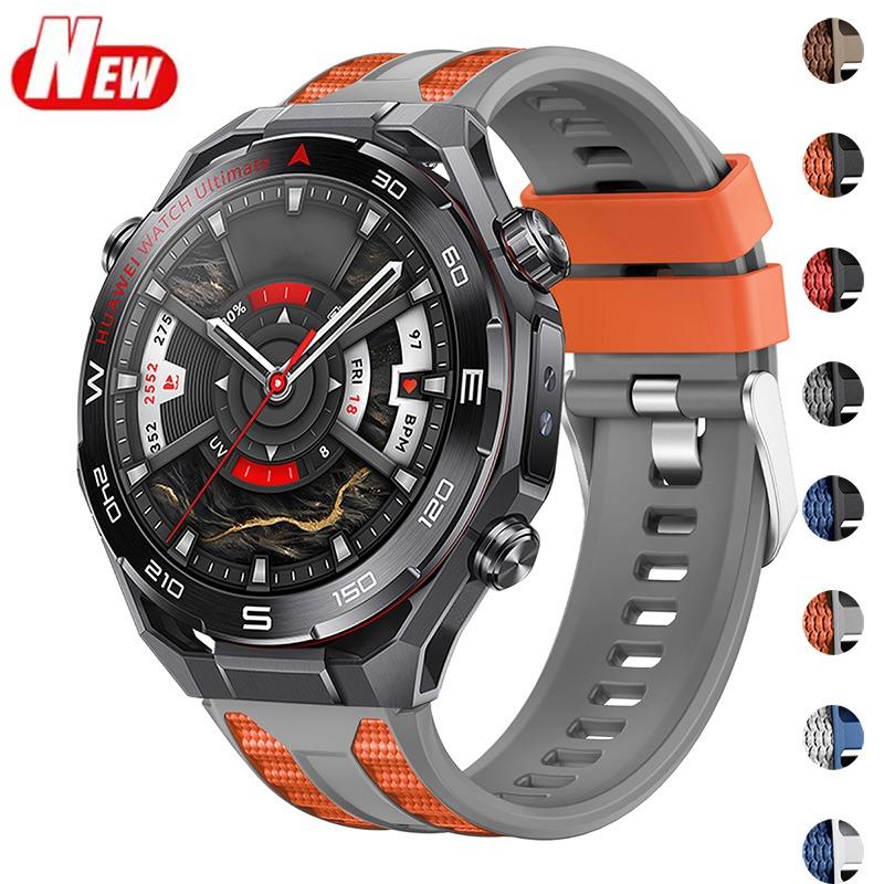 Силиконовый спортивный ремешок 22 мм для умных часов Huawei Smart Watch Ultimate 2 Оригинальный сменный ремешок для Huawei GT6 Pro GT6 46 мм Аксессуары для ремешка