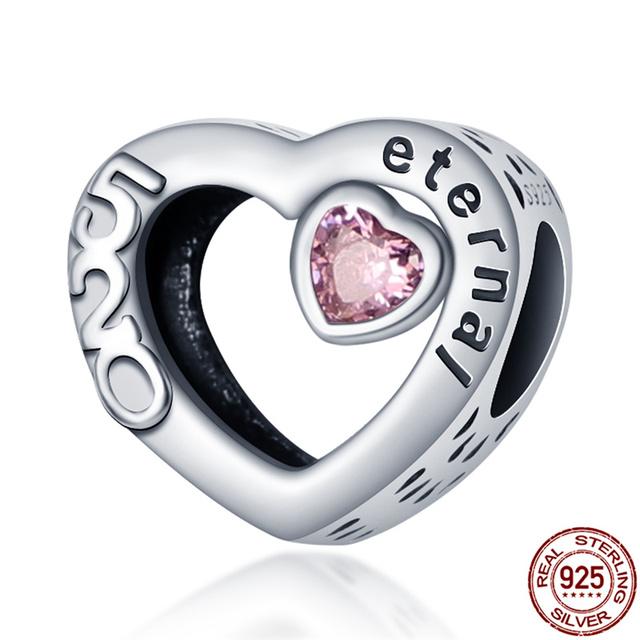 Новинка 2022 года, стерлингового серебра 925 пробы, розовая серия, кулон в виде бабочки, светлячка, изящные бусины своими руками, подходят для оригинального модного браслета, ювелирные изделия