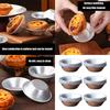 24Pcs Eggs Tart Molds Tiny Pie Tartlets Dessert Molds Aluminium Small Tart Pans Small Cupcakes Molds Baking Cups