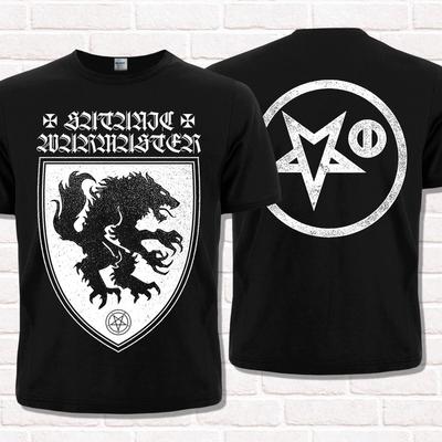 Футболка Satanic Warmaster 'Opferblut' (2003). Финский блэк-метал.