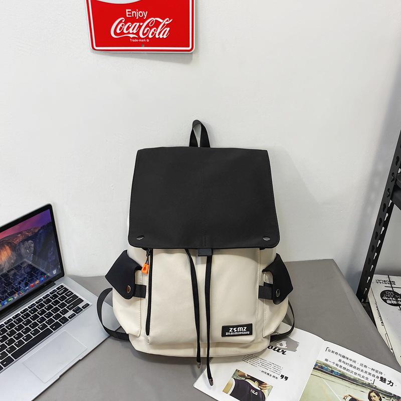 Мужской студенческий рюкзак, 16-дюймовый, большой вместимости, повседневная дорожная сумка для ноутбука