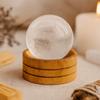 Clear Quartz Crystal Sphere 50mm with Stand
