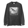 Bauhaus T Shirt Bela Lugosis Dead New Wave Goth Rock Post Punk Cocteau Twins Band Summer Mens Tops Clothes Washed Cotton Shirt