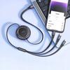 Mcdodo Выдвижной USB-кабель 3 в 1 для быстрой зарядки USB-C Lightning Micro 66 Вт