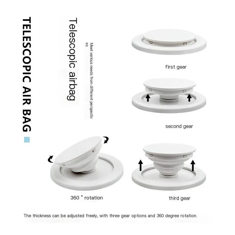 Magnetic Folding Mobile Phone Grip Holder Socket Pocket Support for Magsafe IPhone Mac Samsung Safe Ring Finger Expanding Stand