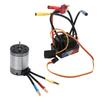 Brushless Motor 3500KV Waterproof Fast Heat Dissipation Overheating Protection RC Motor with 80A