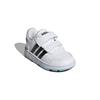 Adidas Neo Hoops 2.0 Comfortable Versatile Durable Low-Top Walking Shoes Baby Shoes White Black H01551
