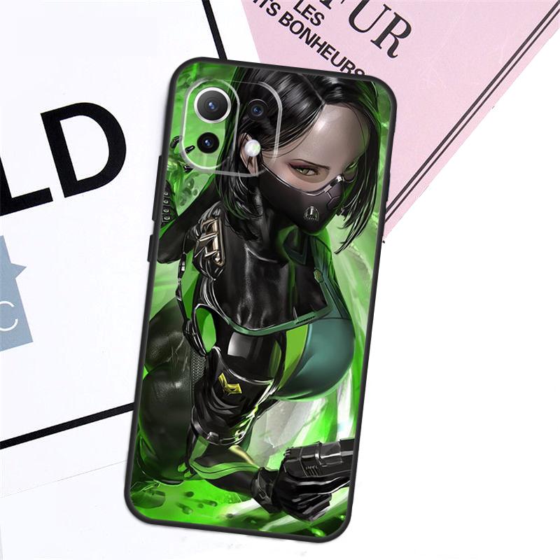 Игровой чехол Valorant для Xiaomi 17 Pro Max 14 15 Ultra 13T 15T 14T Pro POCO X7 Pro X5 X6 F5 F6 F7 F8